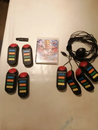 Pack PS3 Sony Negro con dj hero i buzz