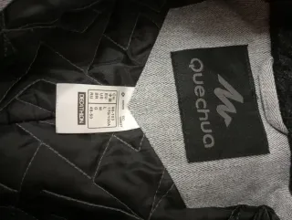 Cazadora Quechua Gris Talla L pequeña unisex