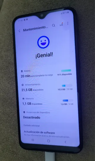 Samsung Galaxy A20e Negro