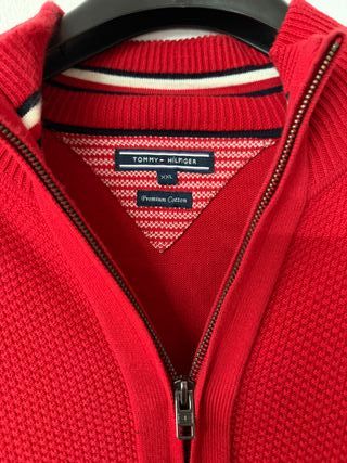 Jersey Tommy Hilfiger Hombre XXL Rojo