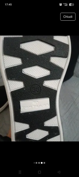 Stivali alti Tom Tailor neri donna