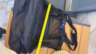 Bolso Malla con Compartimento Térmico Negro