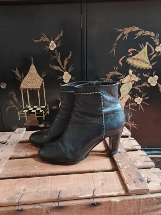 Botines Bocage negros talla 40