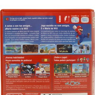 NEW SUPER MARIO BROS WII NINTENDO WII