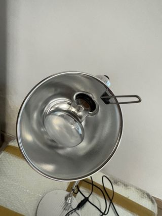 Lámpara Escritorio Artemide Tolomeo Micro Plata