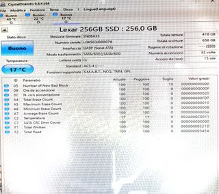 Lexar NS100 SSD 256GB 2.5 SATA 6Gb/s