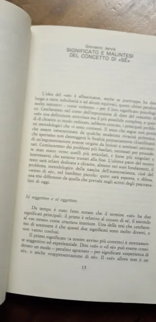 Libro "LA NASCITA DEL SÉ", Massimo Ammaniti