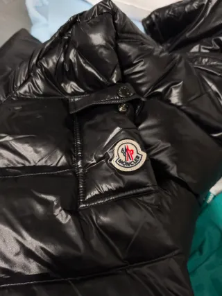 Chaqueta Moncler Maya Plumas Negra