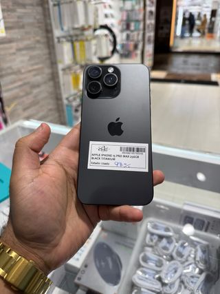iPhone 15 Pro Max 256GB Negro Titanio