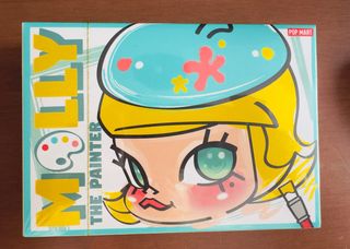 POPMART MOLLY LITTLE PAINTER CUSTODIA PER OCCHIALI