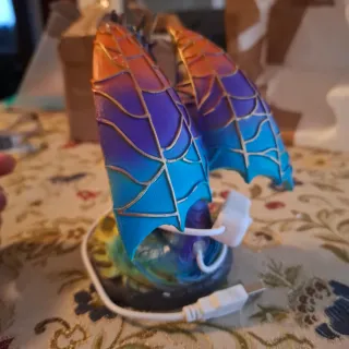 Lampada multicolore drago con porta usb