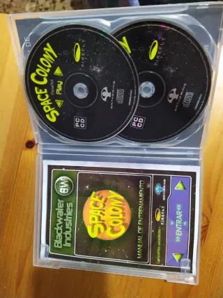 PC CD-ROM Space Colony Videojuego