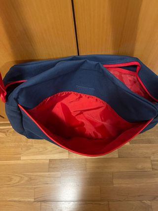 Bolsa Paul Frank azul y roja