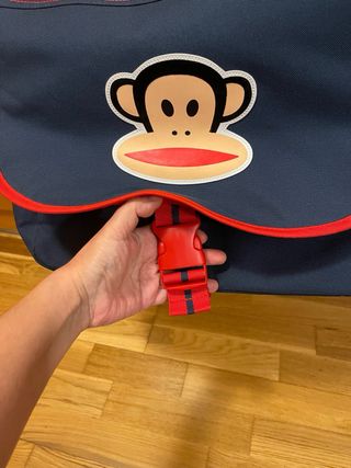 Bolsa Paul Frank azul y roja