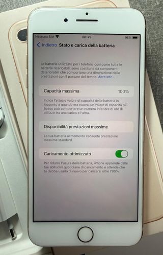 iPhone 8 Plus Oro 64 GB 100%