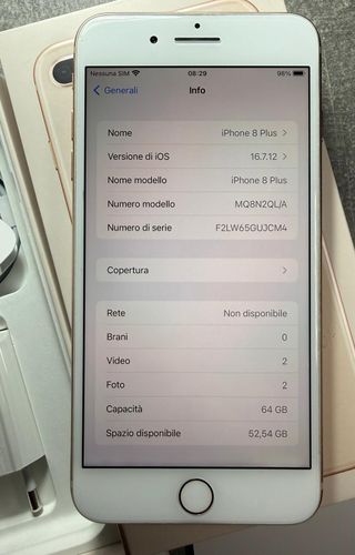 iPhone 8 Plus Oro 64 GB 100%