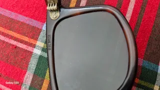 Occhiali Ray-Ban Vintage Made USA Marroni