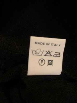 Dolcevita S nero Made in Italy 100% lana Merinos