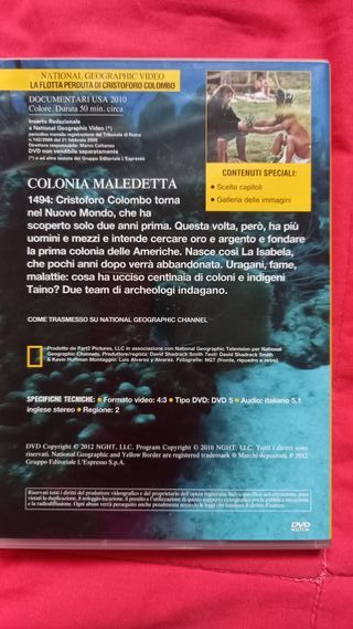 DVD La Flotta Perduta di Cristoforo Colombo