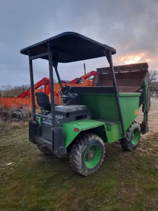 Dumper Piquersa 4x4 con pala