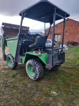 Dumper Piquersa 4x4 con pala