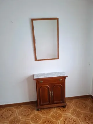 Recibidor Vintage Madera y Mármol