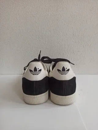 Tenis Adidas Gazelle Negro/Blanco