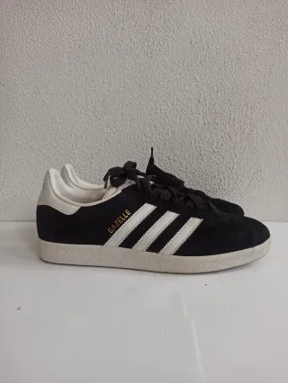 Tenis Adidas Gazelle Negro/Blanco