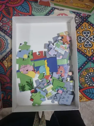Puzzles Peppa Pig 4 y 2 Puzzles