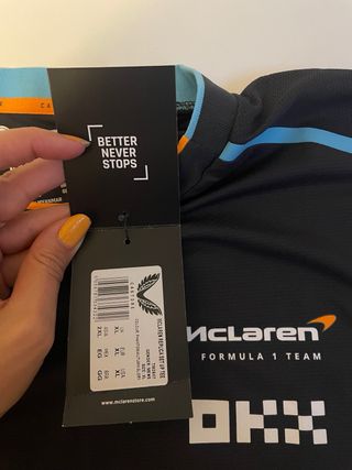 Camiseta Castore McLaren Hombre Talla XL