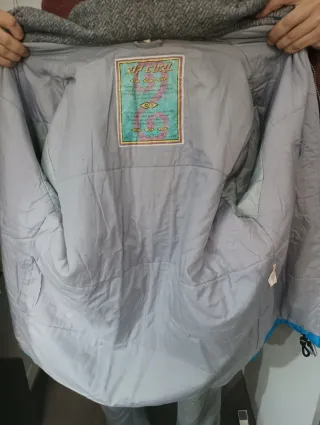 Abrigo Invierno Vintage Rip Curl Azul/Verde