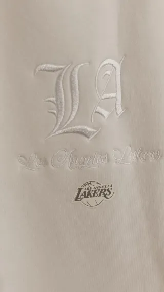 Pantalón de chándal NBA blanco
