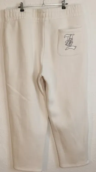 Pantalón de chándal NBA blanco