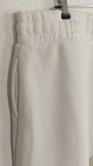 Pantalón de chándal NBA blanco