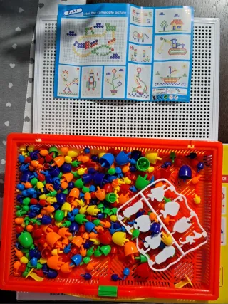 Chiodini in valigetta - Gioco creativo