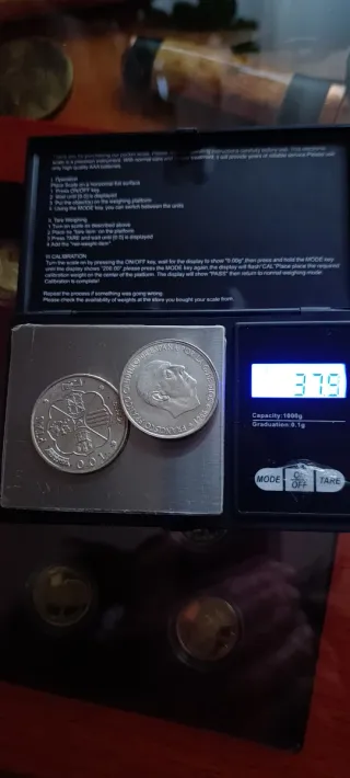 Monete d'Argento 100 pesetas 1966