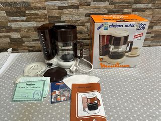 Cafetera Moulinex 6009 Automática Años 70