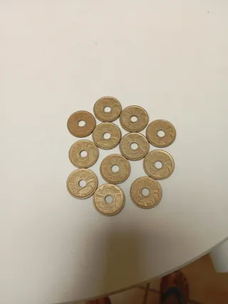 25 Pesetas Castilla y León 1995