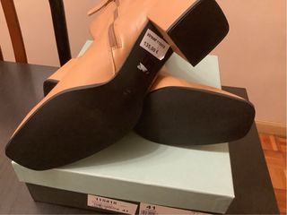 Botines de piel nuevos del numero  41