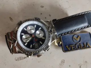 Orologio Crono Veglia Blu/Silver