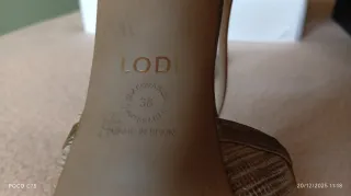 Zapatos de tacón LODI dorados/ champagne