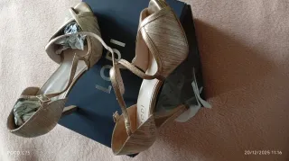 Zapatos de tacón LODI dorados/ champagne