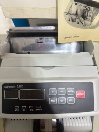 Safescan 2200/2250 Contadora de Billetes