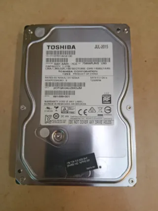 Disco Duro Toshiba 1TB SATA 6.0 Gb/s