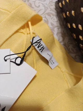 Jersey Zara Amarillo oversize