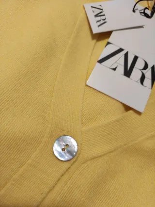 Jersey Zara Amarillo oversize