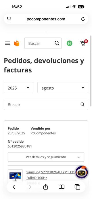Monitor Samsung 27 Nero