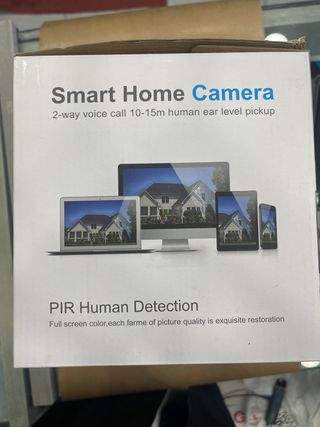 Cámara Inteligente Hogar 5MP WiFi Solar