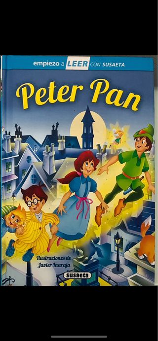Peter Pan, El Gato con Botas, Cuentos 3 y 5 años