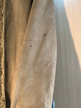 Abrigo de borreguito café